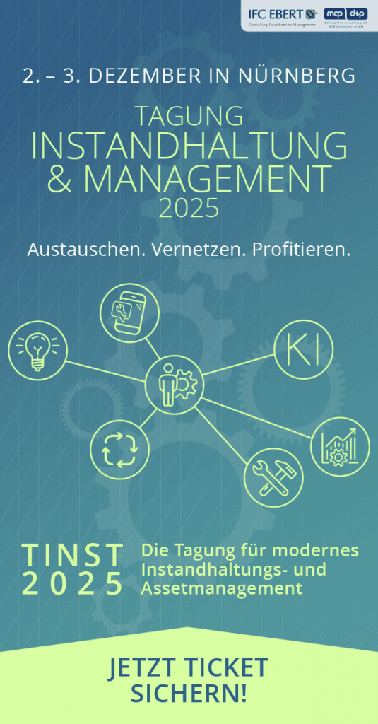 Tagung Instandhaltung & Management, am 2./3.12. 2025 in Nürnberg