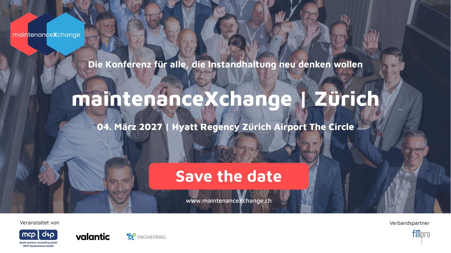 maintenanceXchange am 04. März 2027 in Zürich
